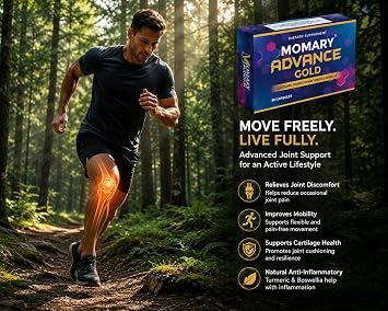 Advance Gold Glucosamine Chondroitin MSM Turmeric Boswellia Calcium & Magnesium Advanced Joint Comfort & Mobility Support Independently 3rd Party Tested for Quality & Purity 30 Capsules