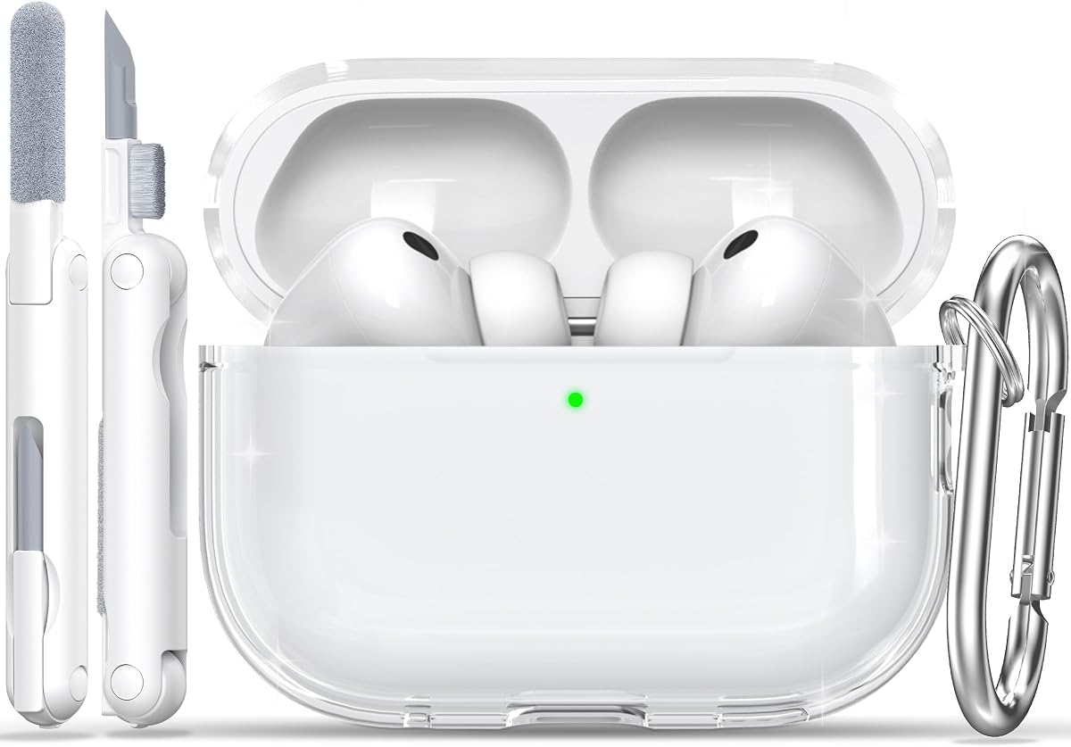 RFUNGUANGO AirPods Pro 3 Case Clear