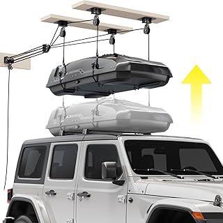 Cargo Boxes Garage Storage Hoist