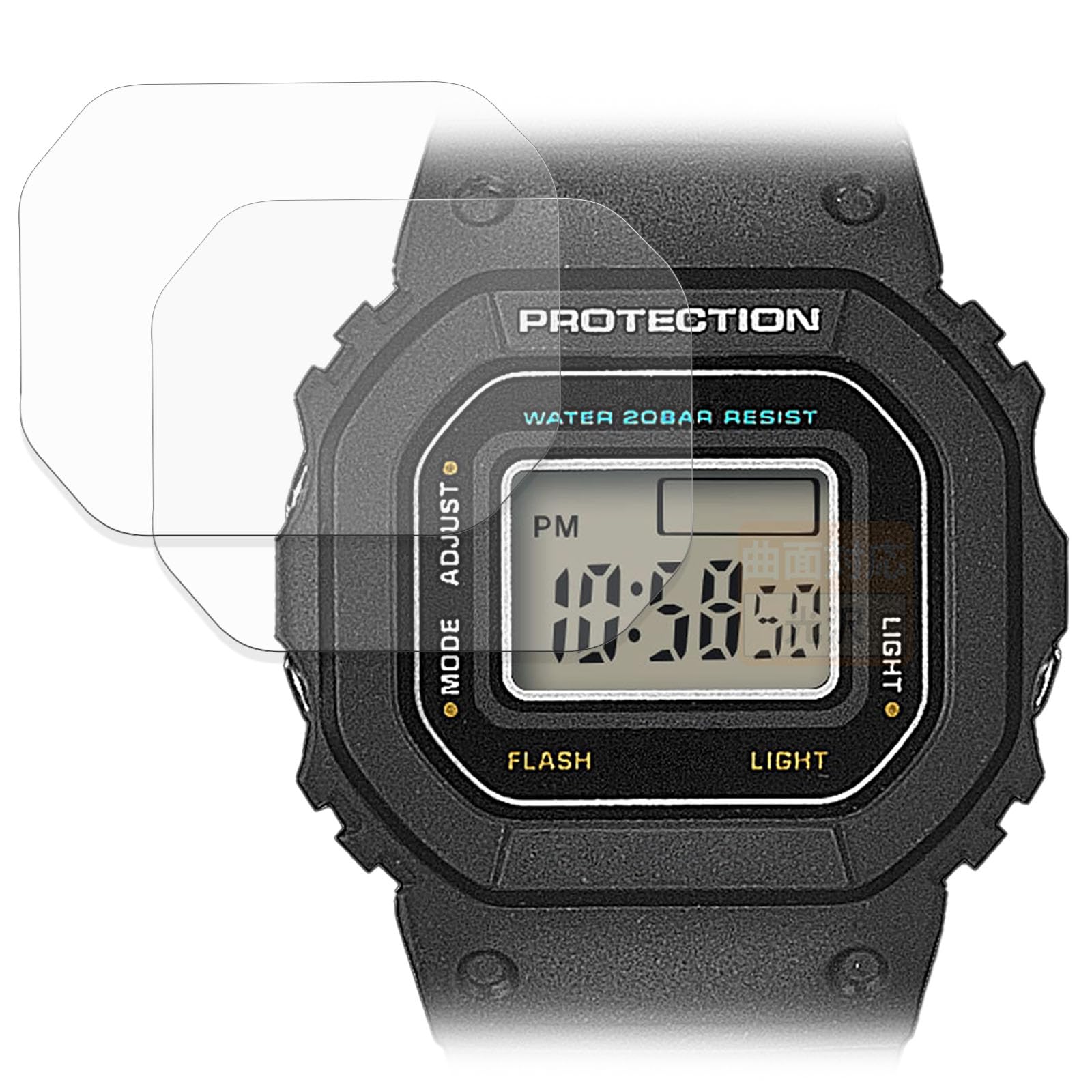 Amazon.co.jp: FILMEXT フィルム CASIO G-SHOCK NANO DWN-5600 (2枚