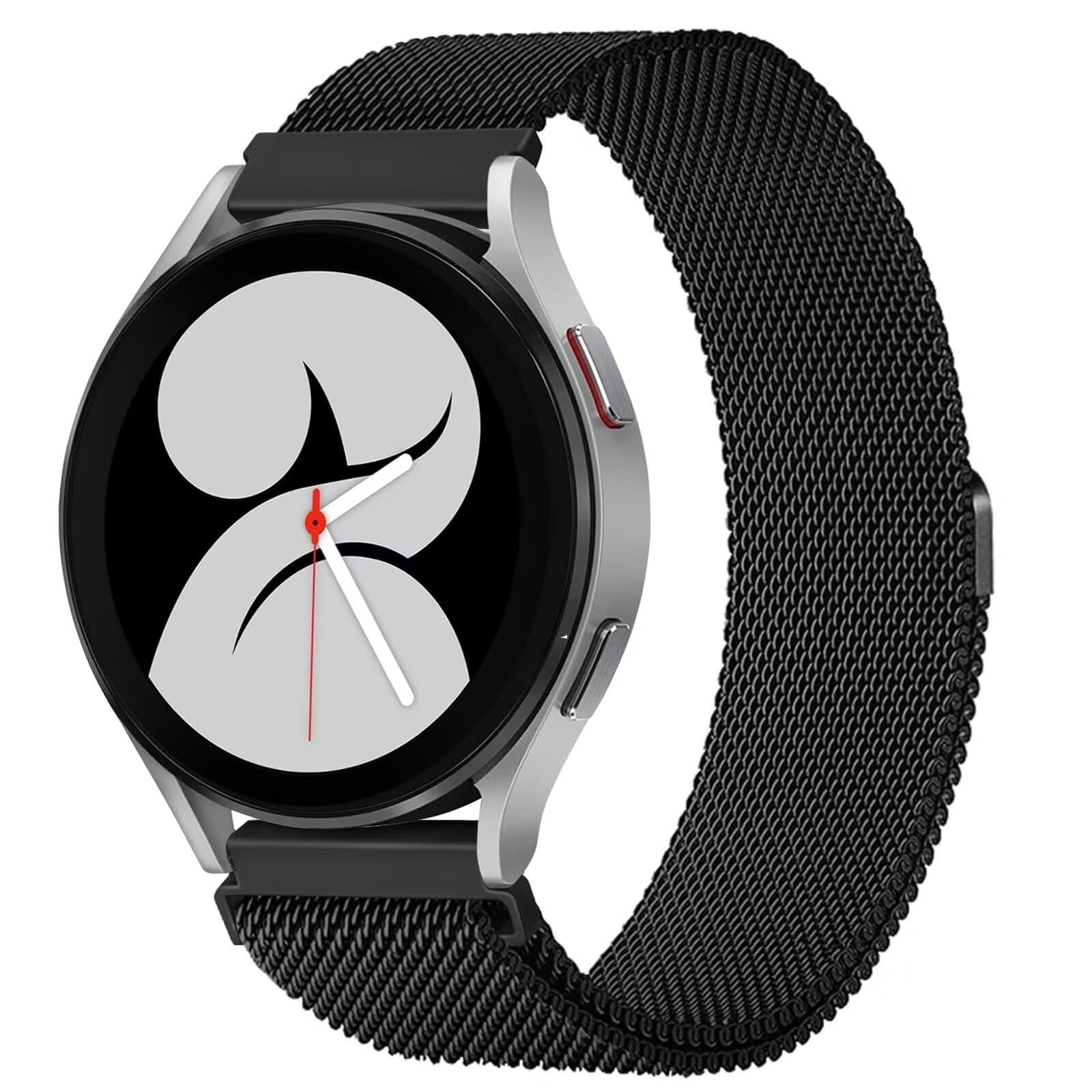 VEMIGON Stainless Steel Magnetic Strap Compatible with Samsung Galaxy Watch 7/6/5/4 40mm 44mm/ Watch5 pro 45mm/ Watch 3 41mm/ Classic 6 47mm 43mm/ Classic 4 46mm 42mm, 20mm Metal Replacement Band