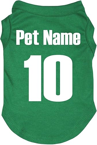 Miniatura 27 de Petitebella Personalize Camiseta para perro cachorro con tema nacional (Miami, S)