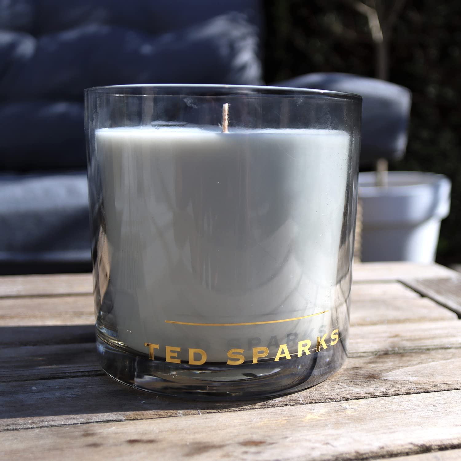 TED SPARKS, Duftkerzen, Magnum, Duftkerze, Duftkerzen im Glas, Geschenke für Frauen, Geschenkset, Naturel