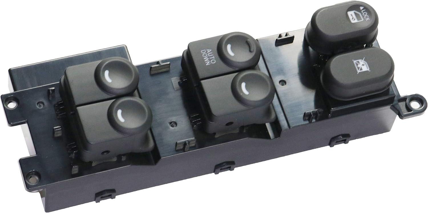 Garage-Pro Master Power Window Switch Replacement for Hyundai Elantra 2009-2012 Black Hatchback 16-Prong Blade Male Terminal; Female Connector Replaces # 901925, 935702L010