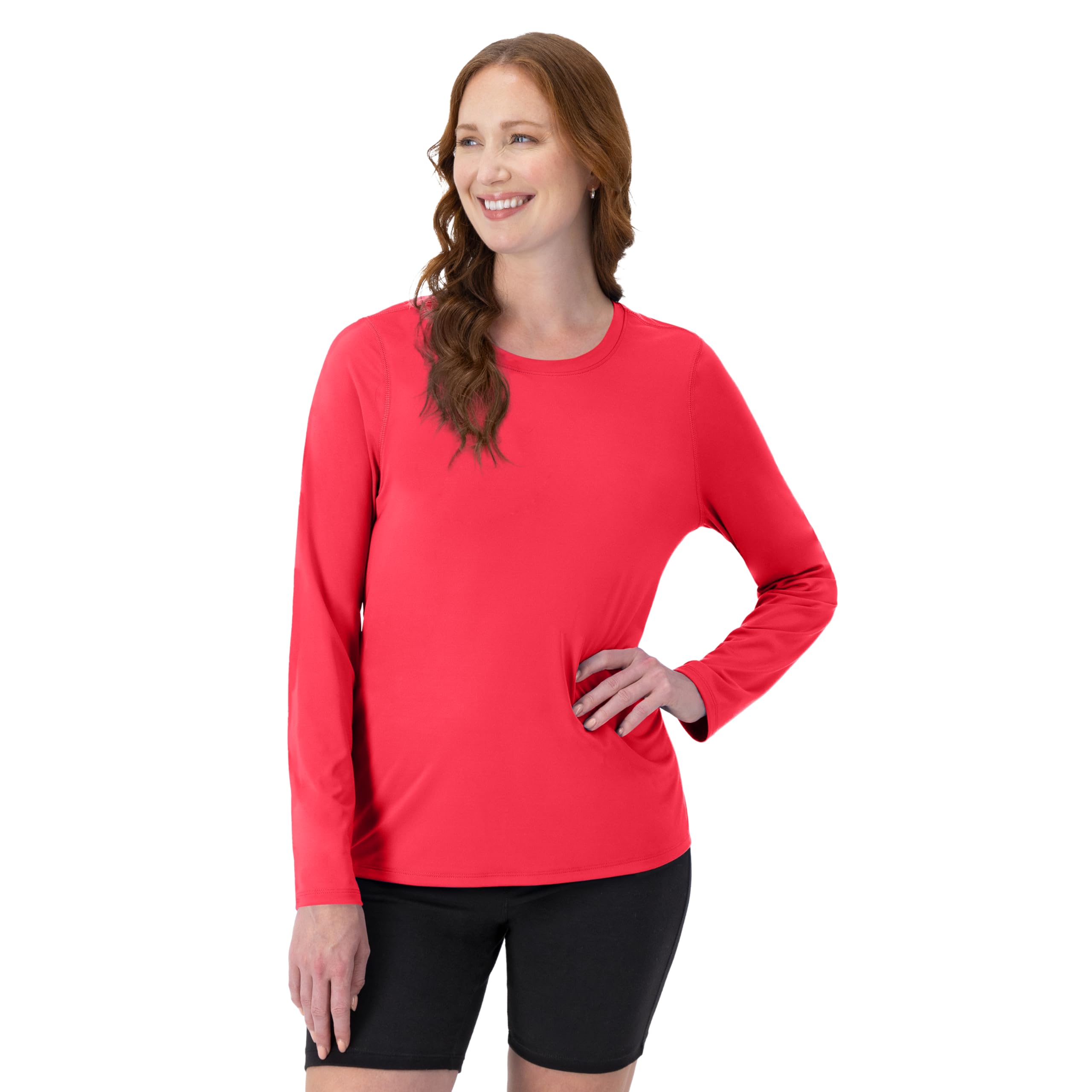 Hanes womens Sport Cool Dri Performance T-shirt, Short Or Long Sleeve