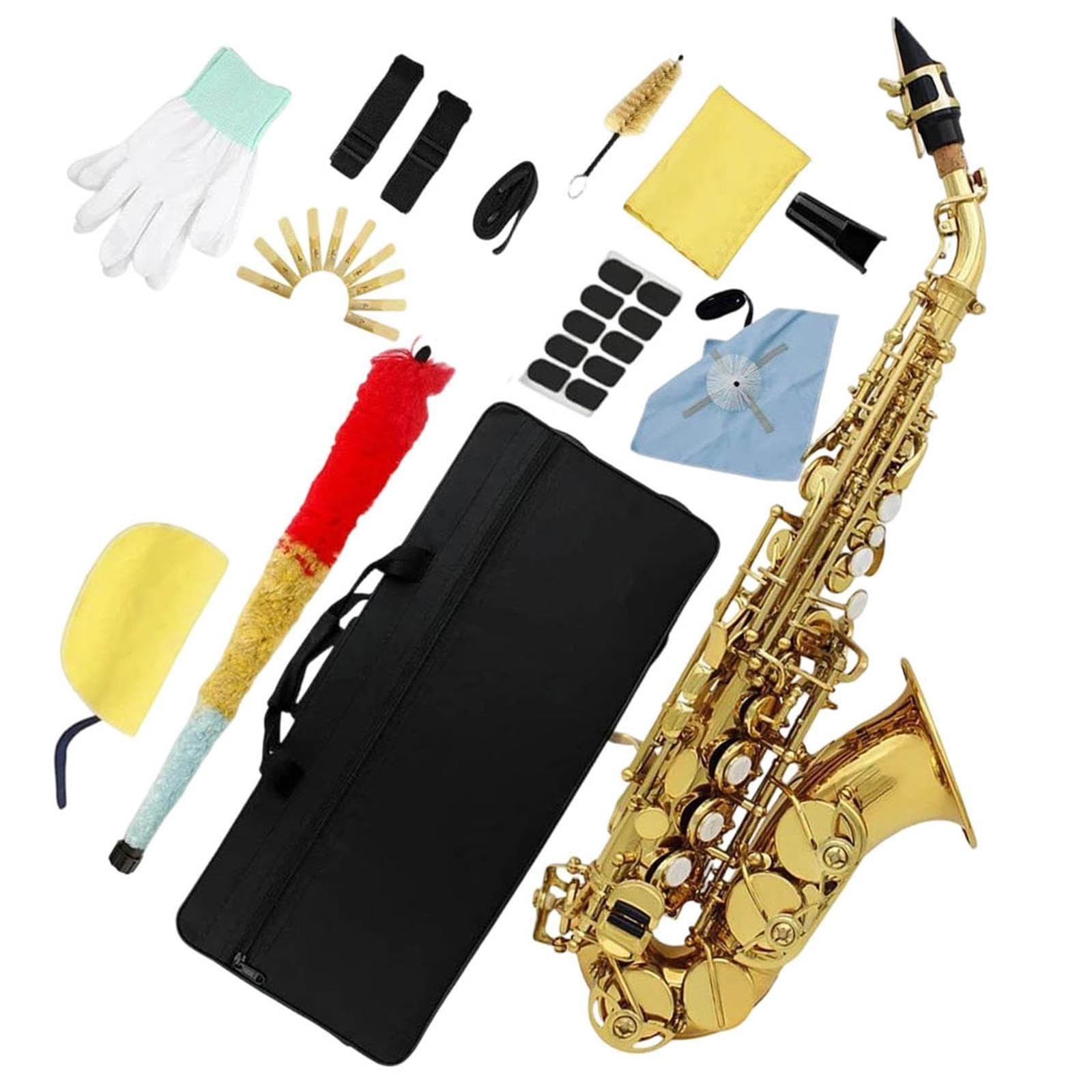 Saxofón Soprano Sib Oro Principiantes