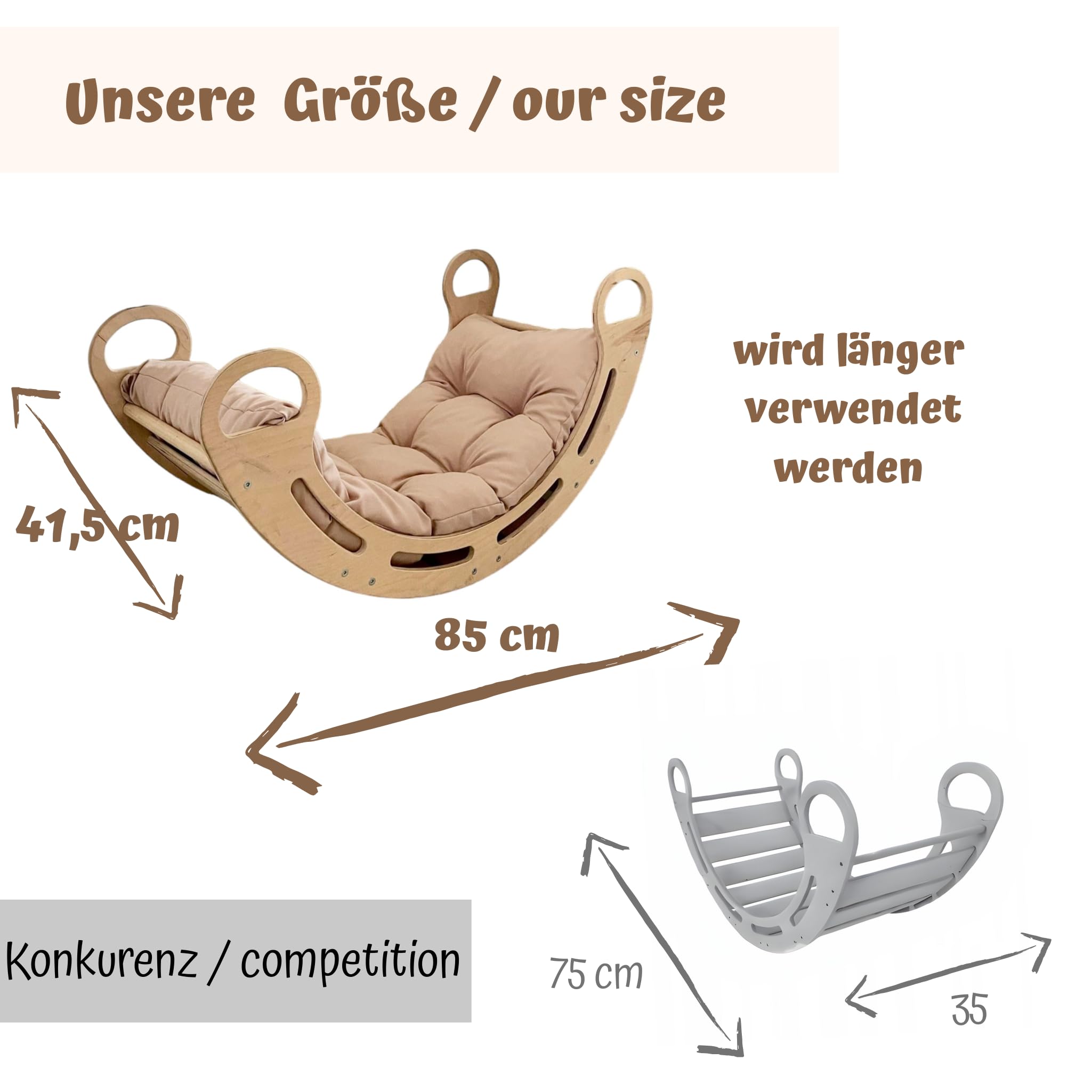 Slevobox Binnenspeelplaats voor kinderen, 85 x 41 x 39 cm, Montessori