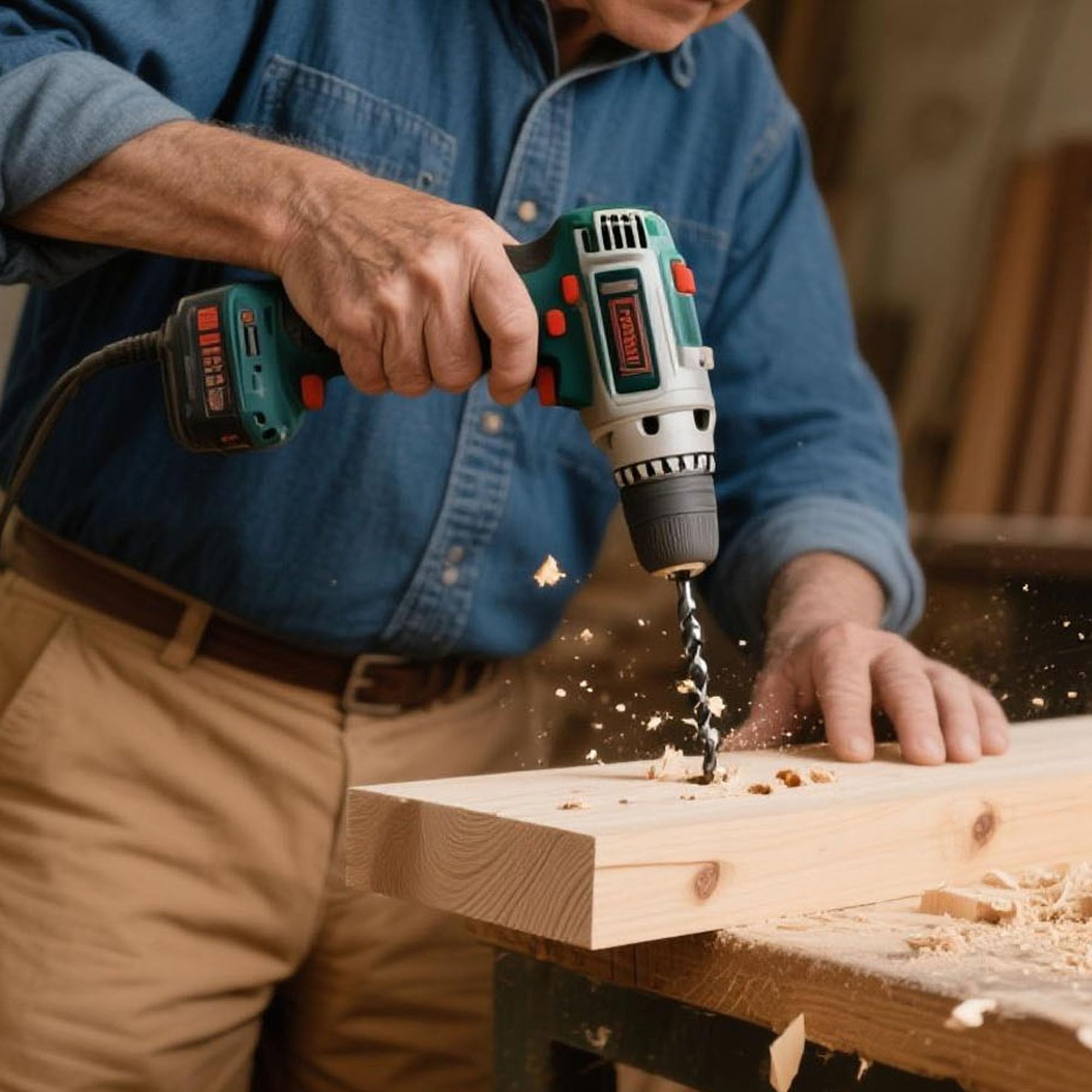 Brad Point Drill Bits - 5 Piece Set for Wood -8