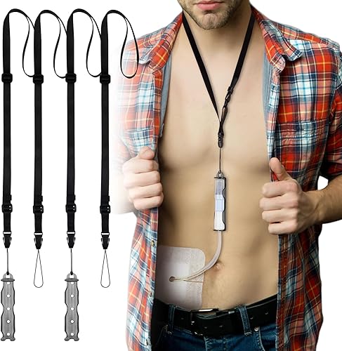 Miniatura 9 de Soporte de catéter de diálisis peritoneal para Baxter con cordones ajustables para catéter PD y accesorios de diálisis peritoneal para protección