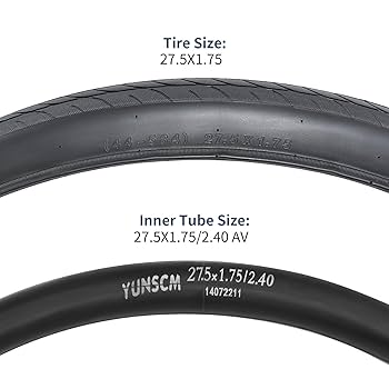 Amazon | YunSCM 2本セット,27.5 1.75 タイヤ,27.5x1.75 44-584