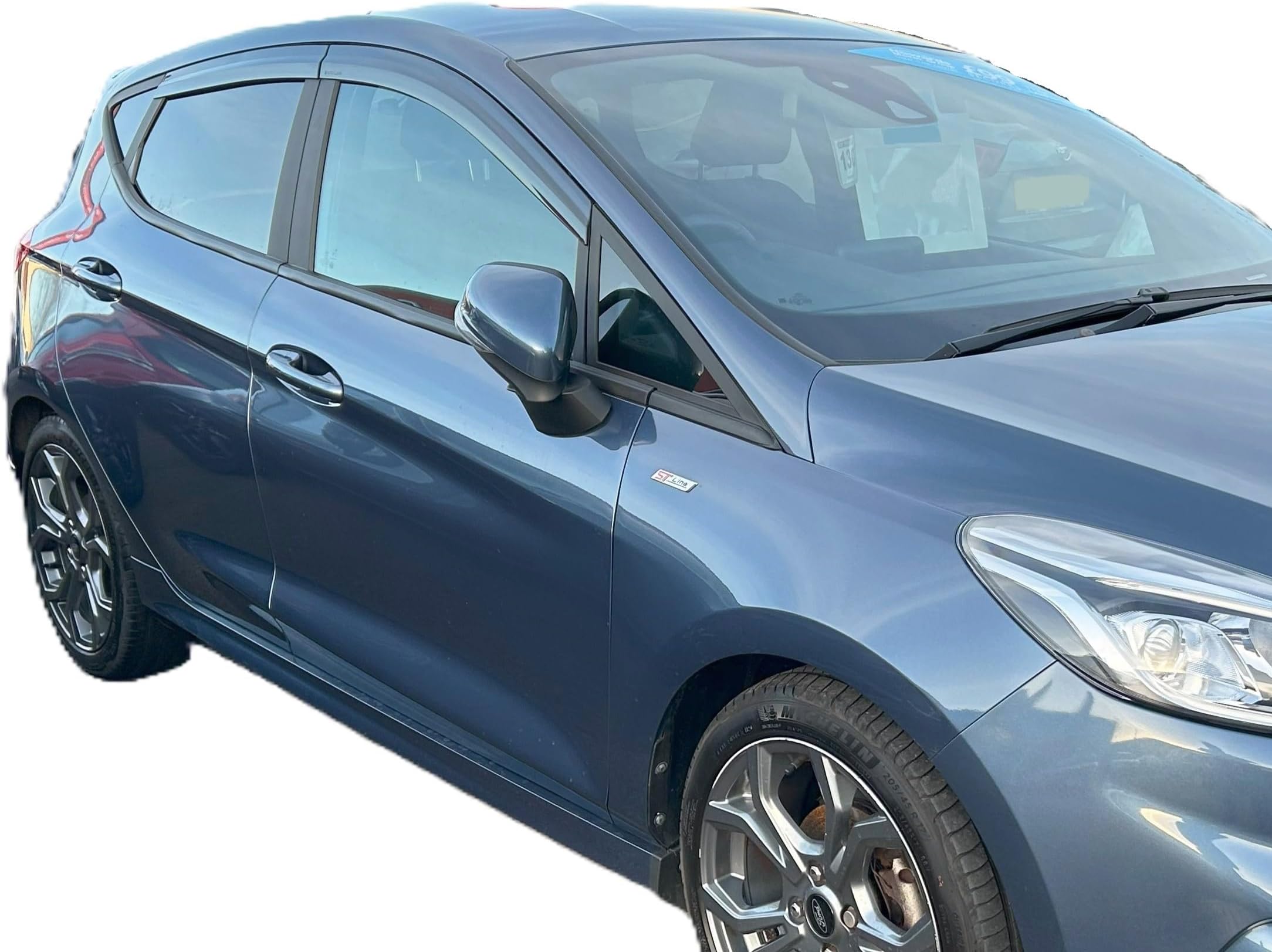 AUTO CLOVER Wind Deflectors for Ford Fiesta MK8 2017+ 5 Door (4 pieces