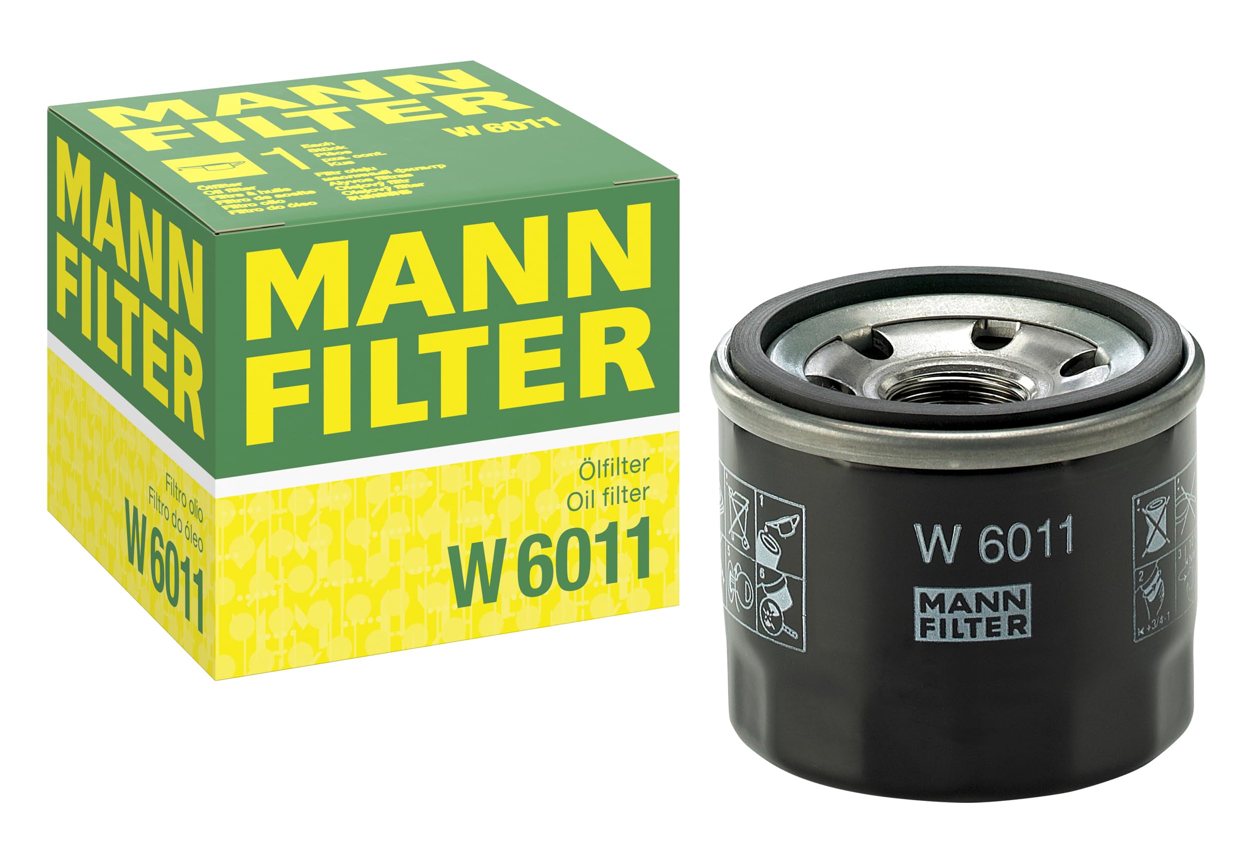 MANN-FILTER W 6011 Ölfilter - für Pkw + Transporter