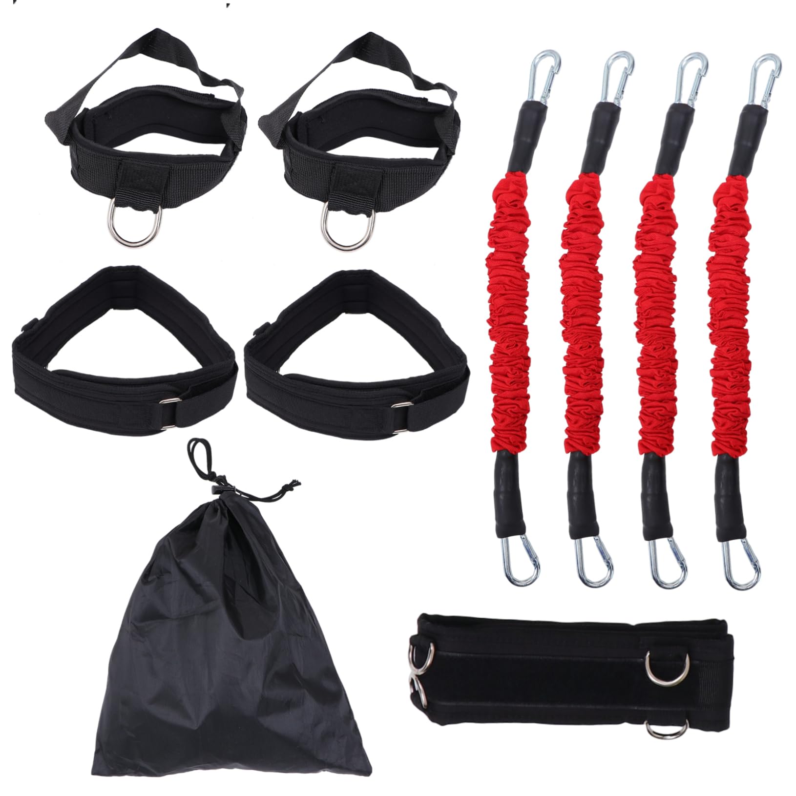 VICASKY Elastici Fitness Resistenti per Allenamento Gambe Braccia Vita Elastici Palestra Casa Yoga Esercizi Flessibili e Sicuri