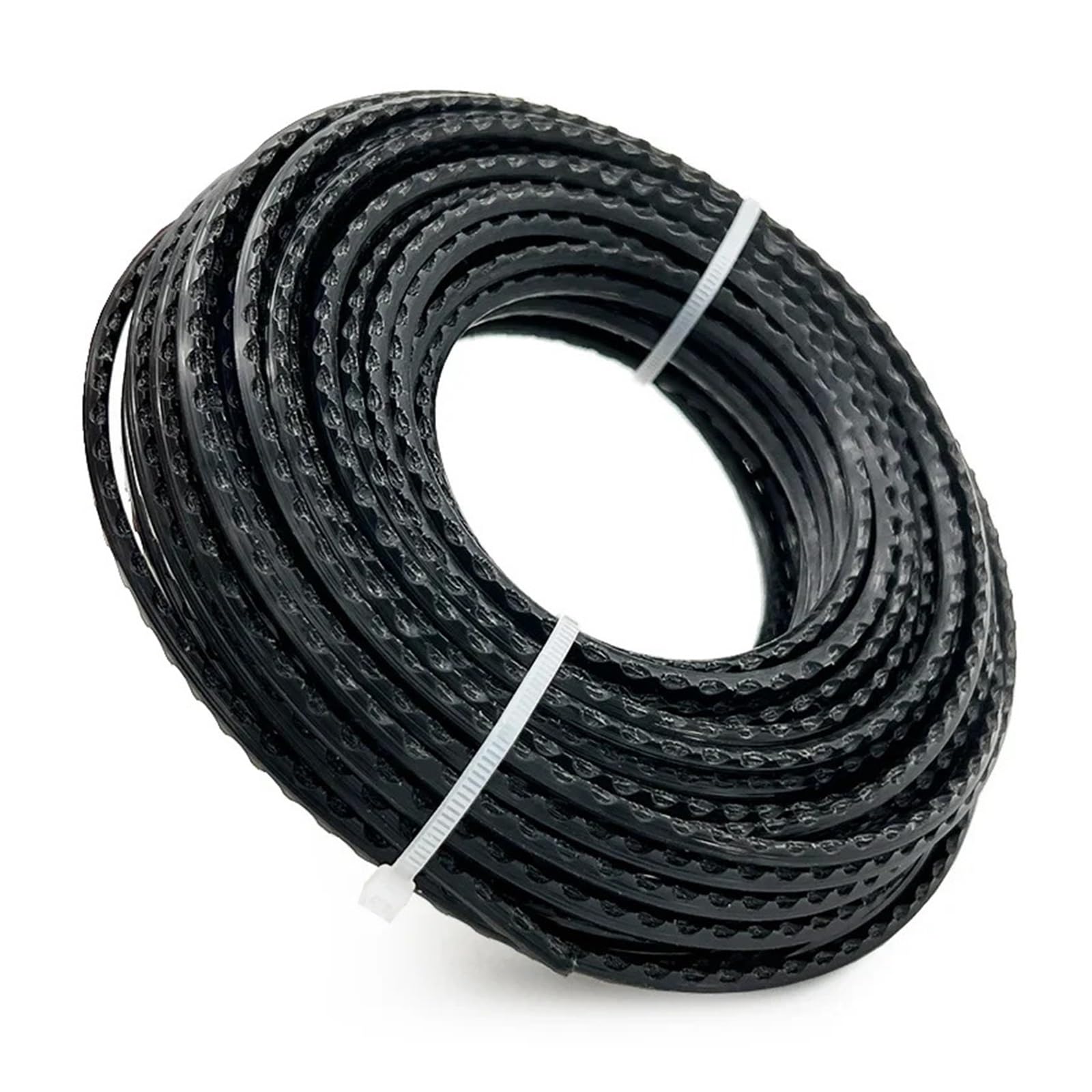 Fil de débroussailleuse dentelé 3,0 mm noir de 60 m pour les bordures