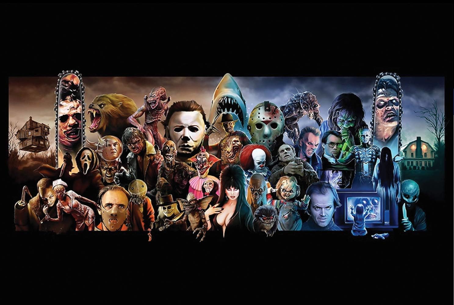 Monster Mash Up Poster - 36"x24"