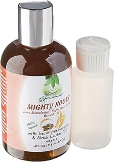 FOUNTAIN Mighty Roots - Damaged - Receding - Edges - Bald Spot - Thinning Hair Oil - Applicator Bottle - 4 Fl Oz