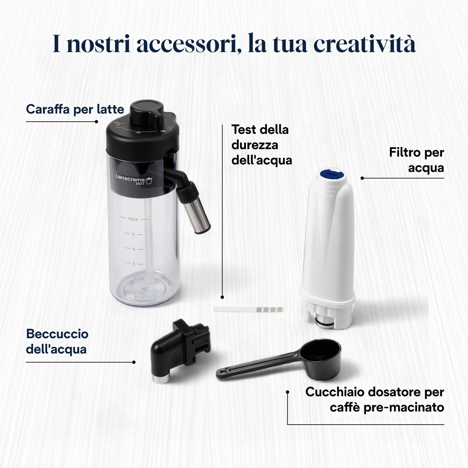 De’Longhi Magnifica Plus – Perfetto Macchina da Caffè Automatica, LatteCrema Montalatte Automatico, 18 Bevande in un Solo Tocco, Display Touch a Colori, Argento e Nero (ECAM322.70.SB)