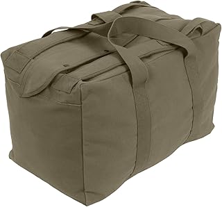 Rothco Mossad Type Tactical Canvas Cargo Bag/Backpack, Olive Drab