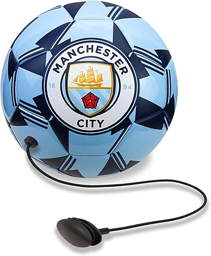 Icon Sports Balón de fútbol con licencia oficial del Manchester City talla 5
