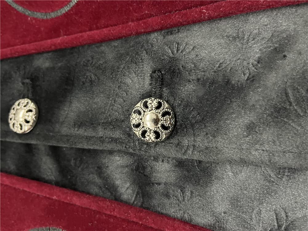 Crubelon Herren Steampunk-Frackjacke, Gothic, Mittelalter, viktorianischer Gehrock