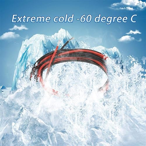 Vista 29 de BNTECHGO - Cable con aislamiento de silicón calibre 22/26/28/30, bobina de cable de cobre estañado flexible de 20 pies alambre de silicona 3