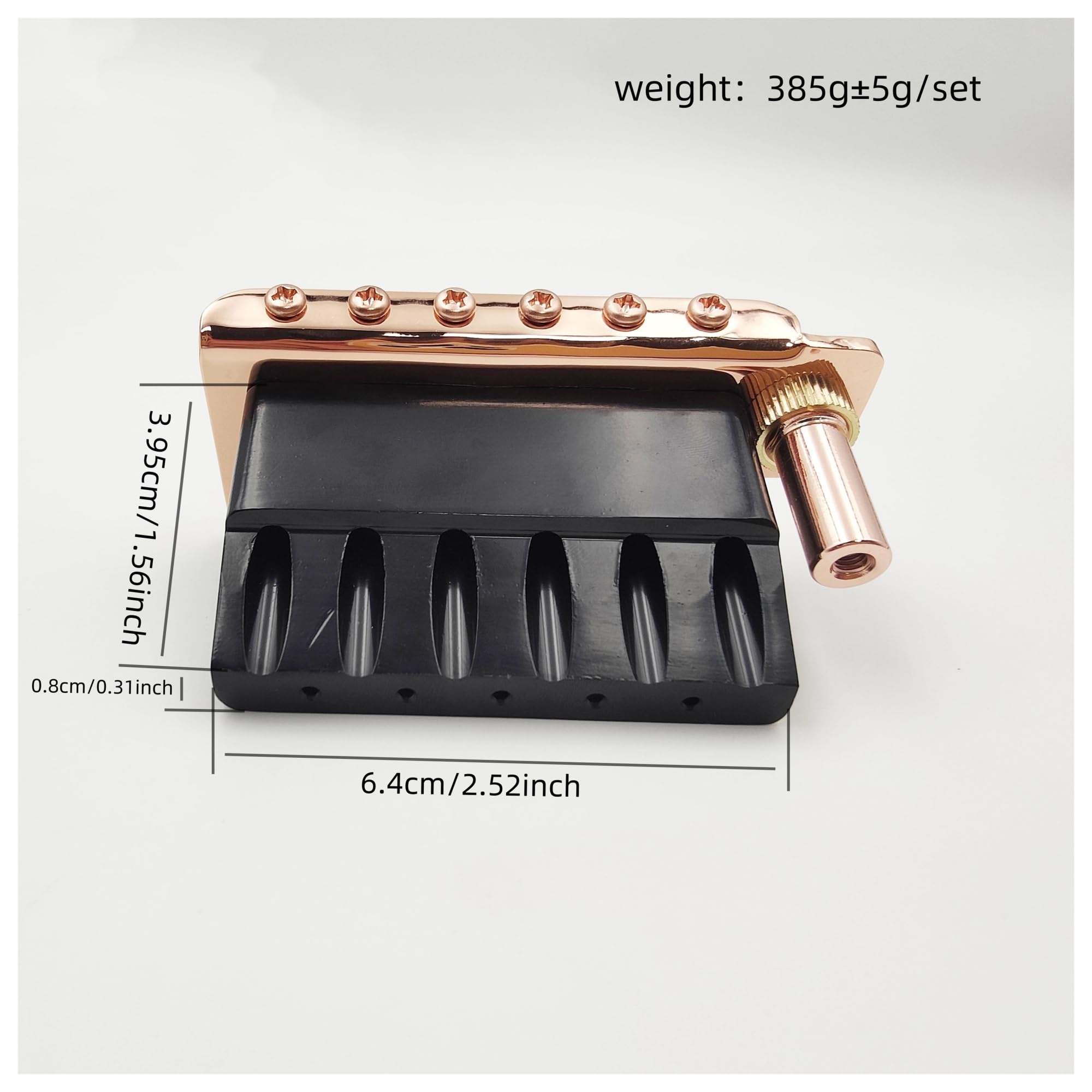 Guitar Bridge Accessories Accessori Per Cordiera A Sella A Testa Piatta A 6 Corde Per Chitarra Elettrica Piccolo Doppio Tremolo