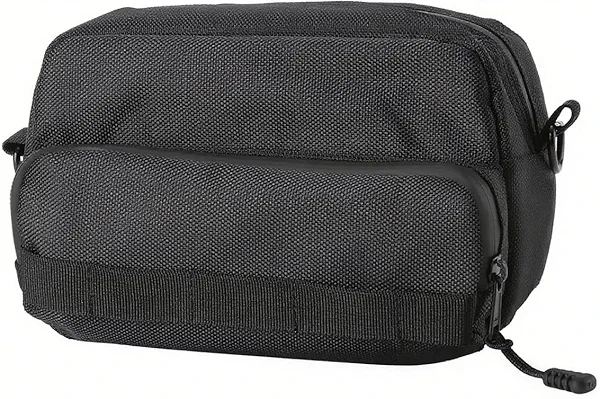 OFIG Universal Motorcycle Handlebar Bag, Motorcycle Storage Bag Fork Bag Sissy Bar Bag, Bike Handlebar Bag Fit for Motorbike Dirt Bike Bicycle Snowmobile Quad ATV