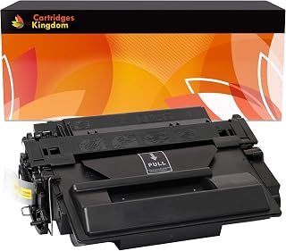 Cartridges Kingdom Compatible Black Toner Cartridge Replacement for HP CE255X 55X LaserJet P3010 P3011 P3015 P3015d P3015dn P3015n P3015x Enterprise 500 MFP M525dn M525f Canon LBP6750dn