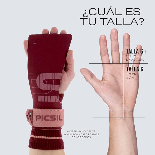 PICSIL - Calleras Condor | Uso con Magnesio | Gran Protección Comodidad y Agarre | para Cross Training Calistenia y Gimnasio | para Todos los Atletas y Niveles - 5