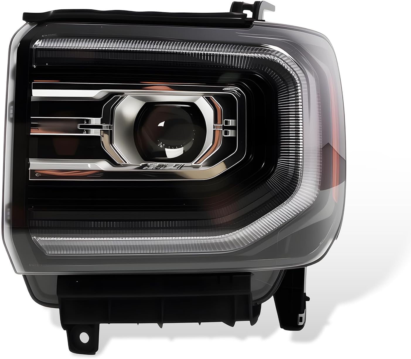 Driver Side Headlight Assembly Compatible with 2016 2017 2018 2019 Sierra 1500/Limited w/DRL Front Left Headlamp GM2502459