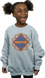 Marvel Girls Shang-Chi and The Legend of The Ten Rings Neon Ring Logo Sweatshirt