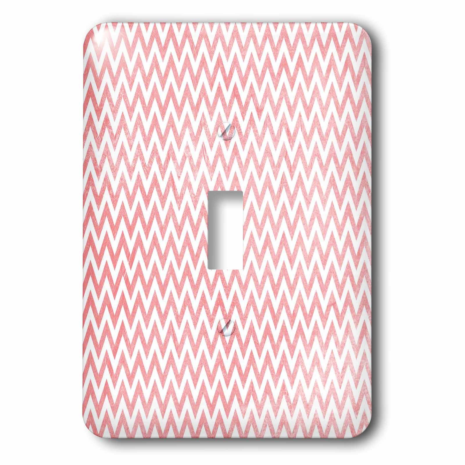 Interrupteur à baïonnette à chevrons multicolores 3dRose LSP_179123_1