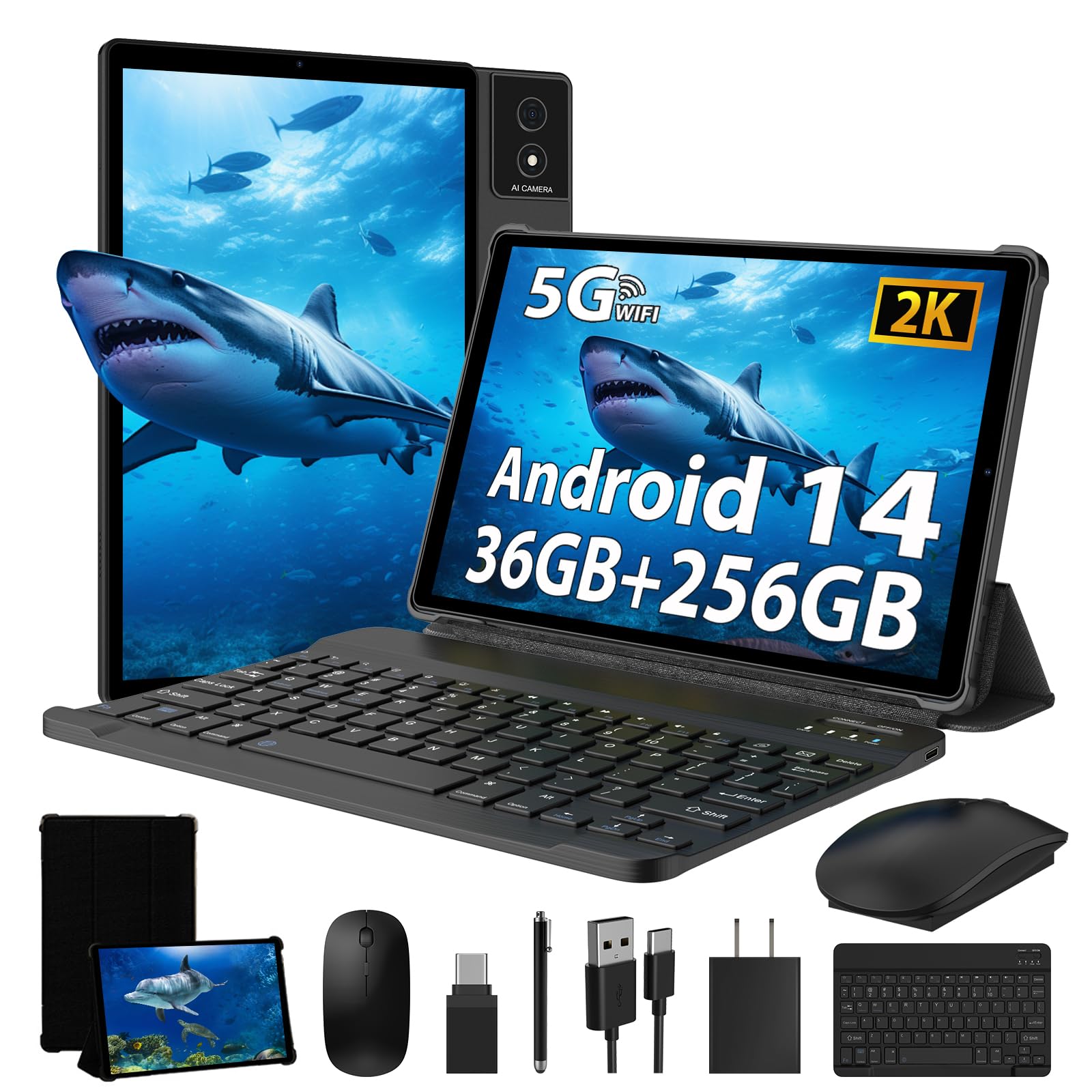 Amazon.co.jp: BEYODFU タブレット 2025 Android 14 タブレット