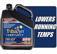 Vista 7 de TRI-EX SAE 75W140 - Aceite sintético para engranajes, 1 galón