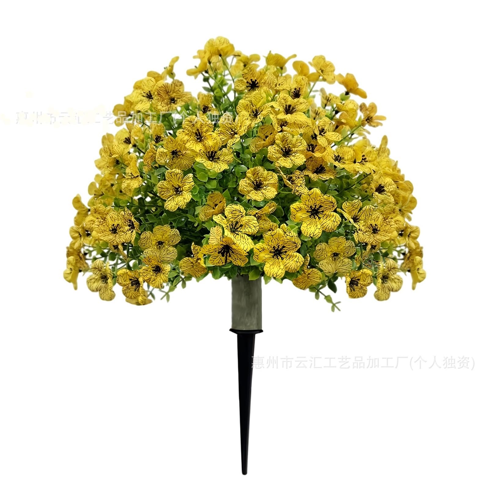 WBCDXCBB Yellow, Violet Trees, Garden Decoration, Simulated Flowers 1Pcs