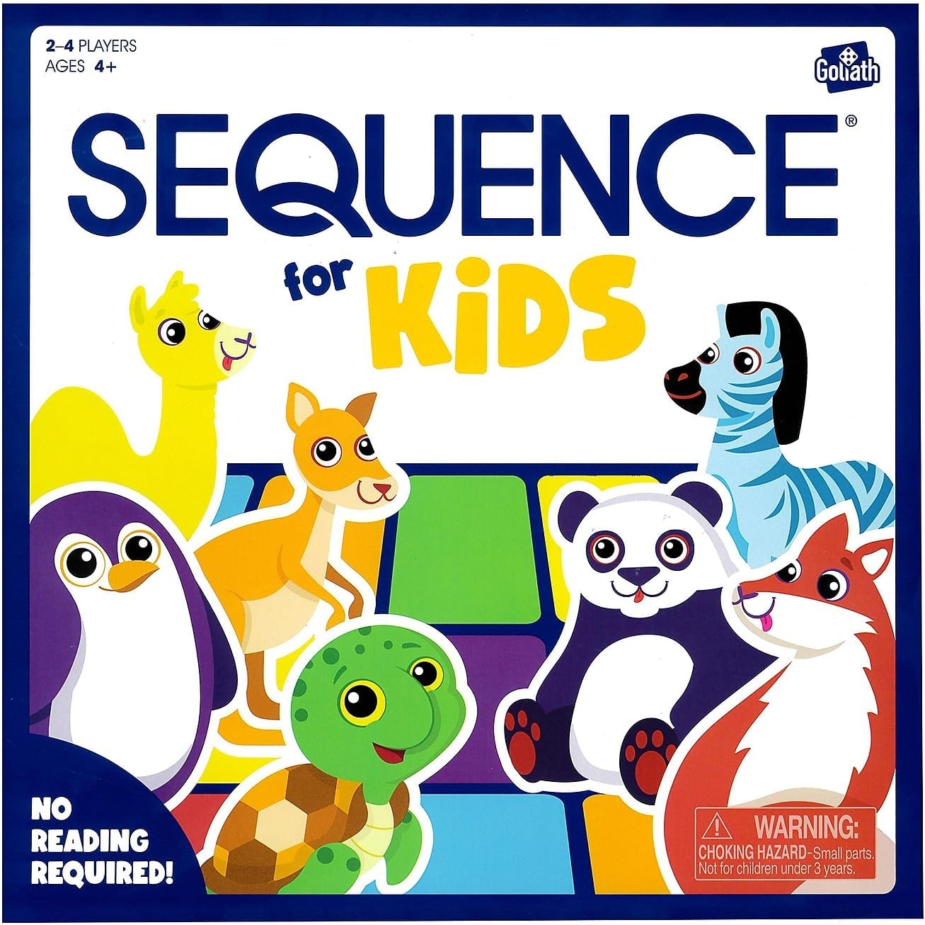 Jax Kids Sequence Game for 3-6 Years, 2-4 Players