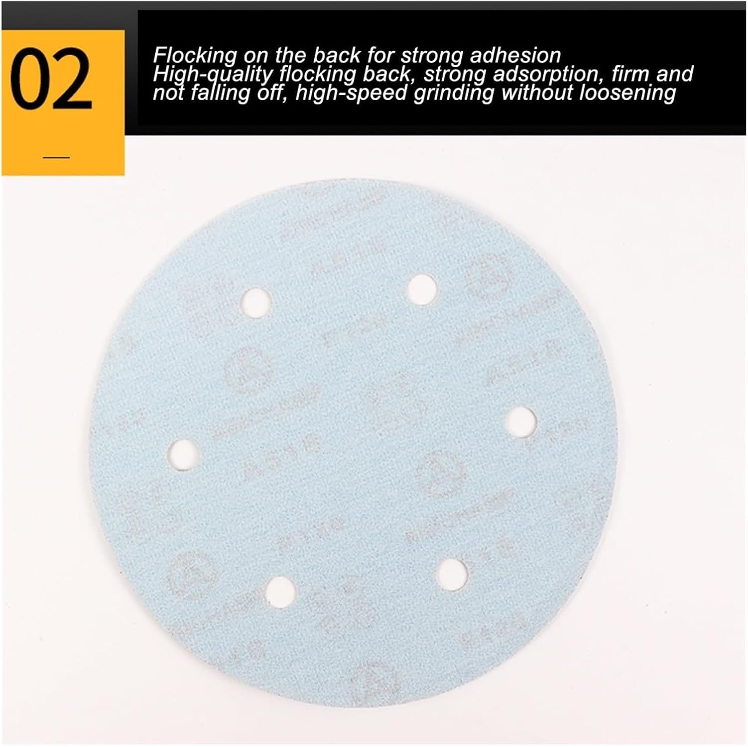 Sanding Discs,Sanding Discs, 225mm Sanding Discs, 9 Inches Sandpaper Hook and Loop Disc, 6 Holes Sanding Pads for Drywall Sander Long Neck Sander(150grit)