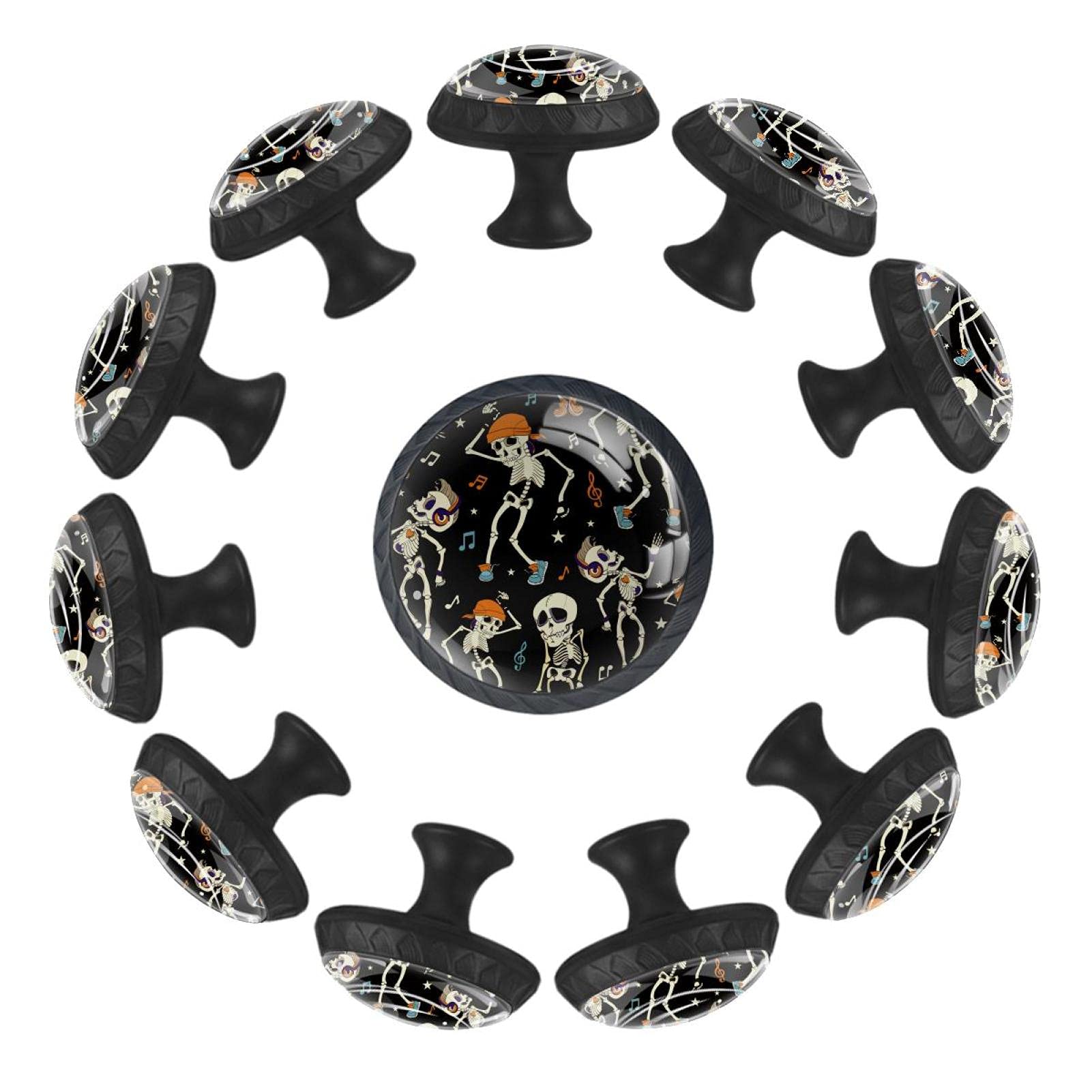 Boutons de tiroir ronds 35mm lot de 12 poignées commode chambre crèche