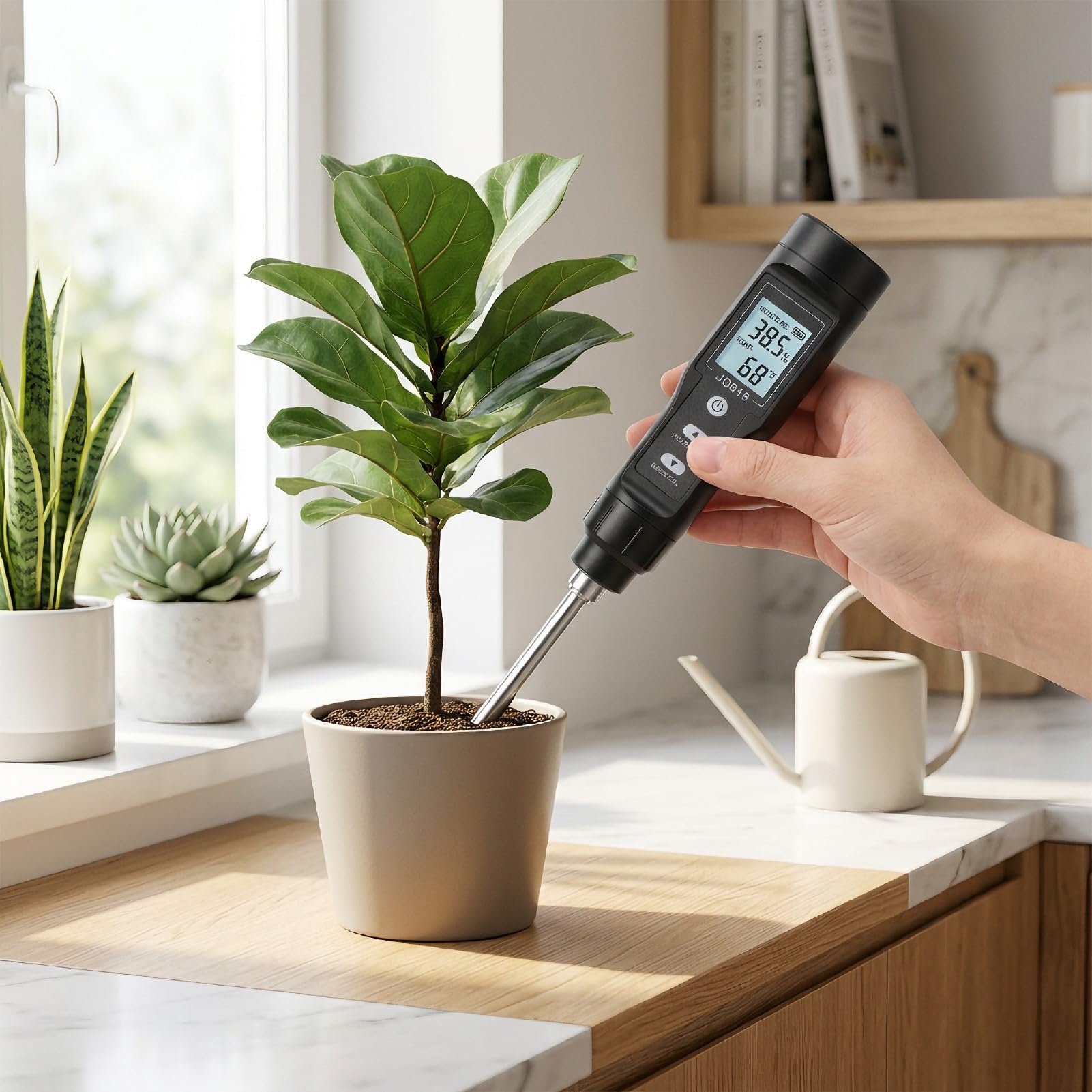 Fabater Tester NPK per Terreno 7 in 1, Display LED