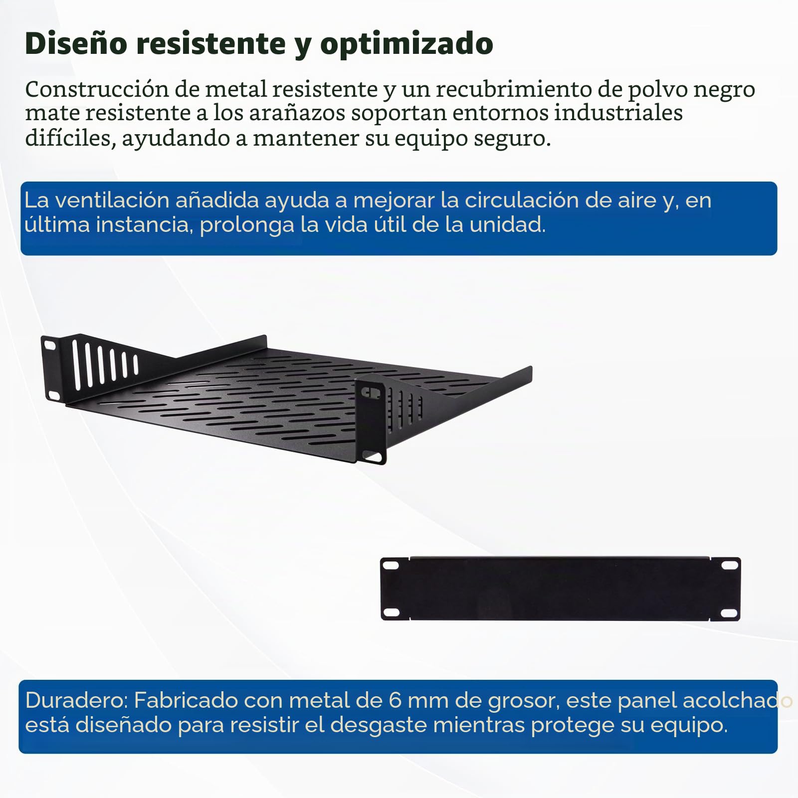 GeeekPi 4U Server Cabinet, 10 Pulgadas Server Rack for Network, Servers, Audio, and Video Equipment, DeskPi RackMate T0 Rackmount