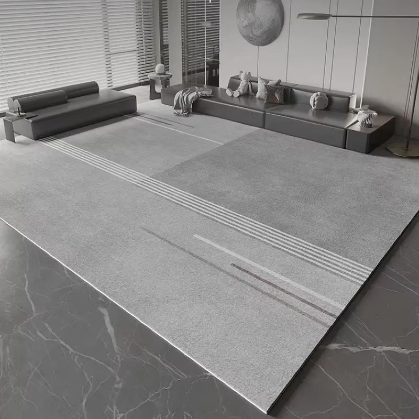 Alfombra de estudio de lujo ligero para crear un rincón de lectura acogedor