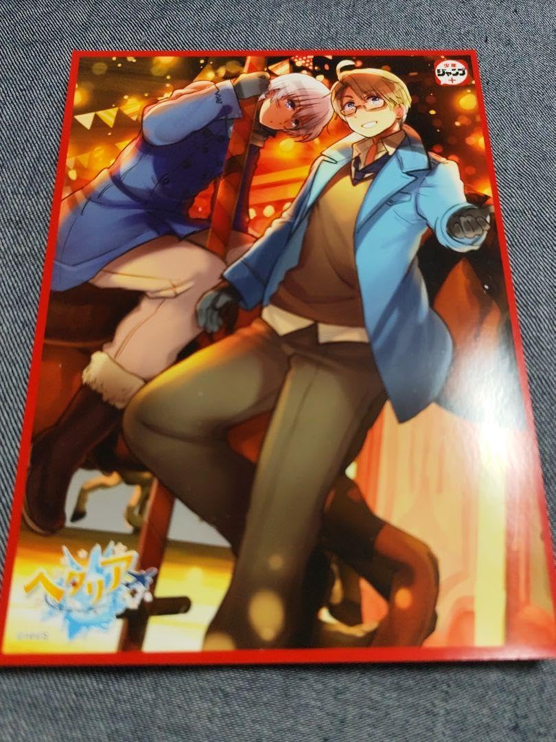 ヘタリア　ジャンプショップ限定　ブロマイド　アメリカ、アイスランド Amazon.co.jp: ヘタリア ジャンプショップ限定 ブロマイド アメリカ