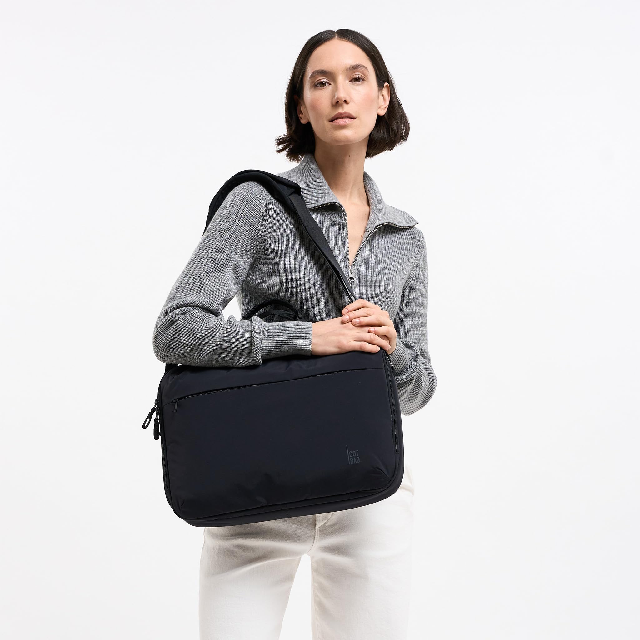 GOT BAG Messenger Commuter Bag | 10L Borsa per computer portatile fino a 16 pollici nylon | Borsa a tracolla impermeabile