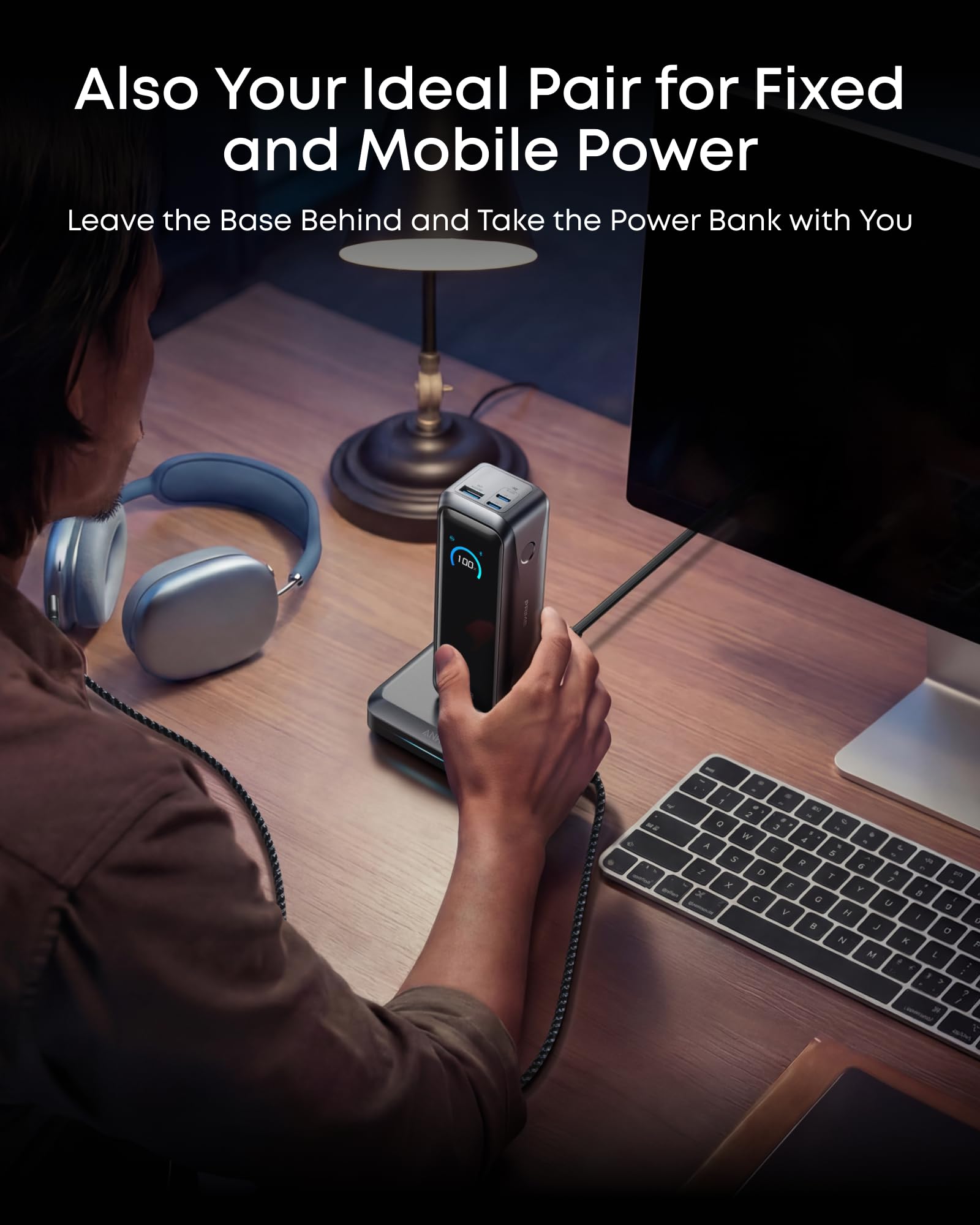 Anker Prime Power Bank 20100mAh a 3 Porte con Uscita 220W