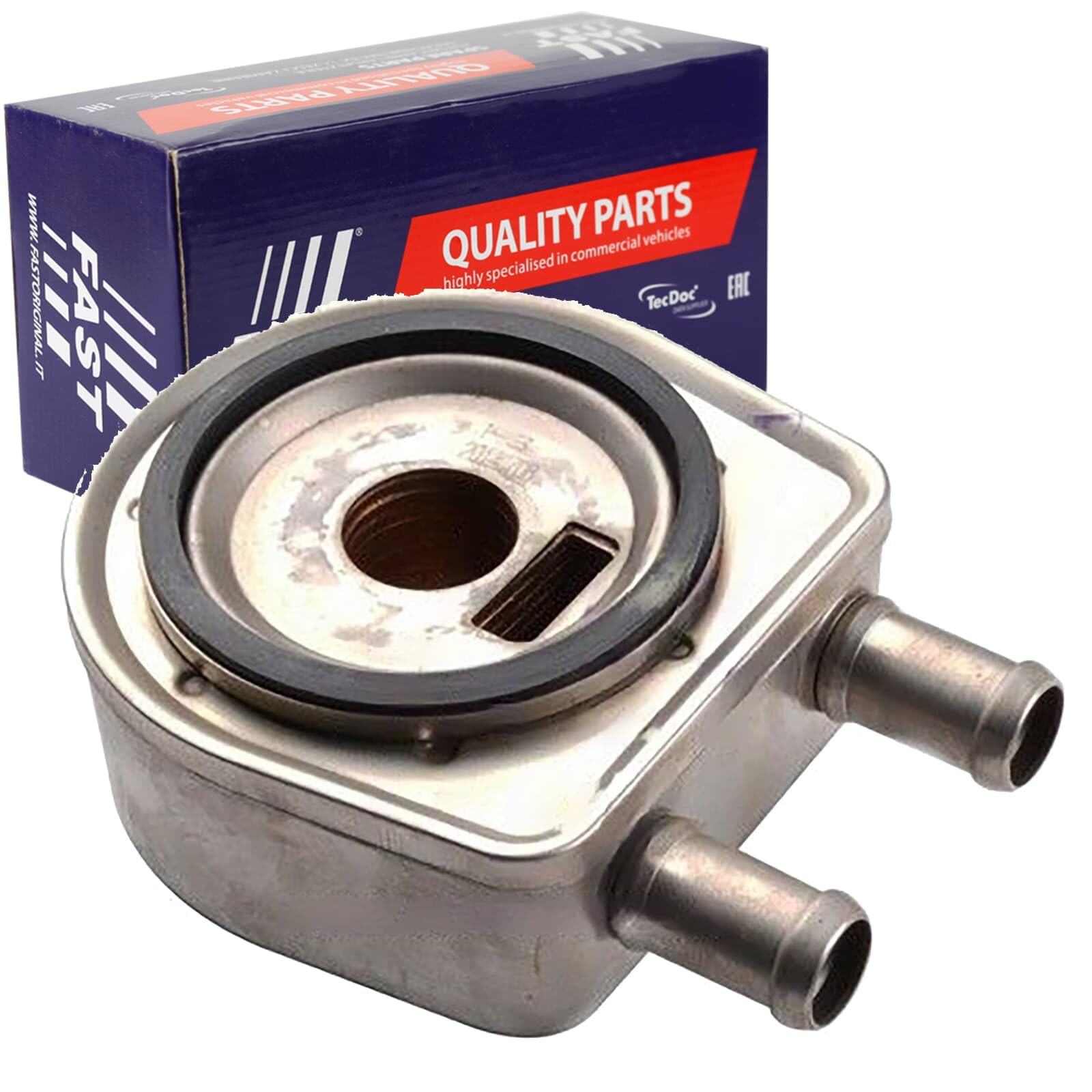 FAST Ölkühler, Motoröl FT55230 | Compatible con: Fiat Ducato Kasten, Ducato Panorama, Ducato Pritsche/Fahrgestell, Iveco Daily II Bus, Daily II Kasten