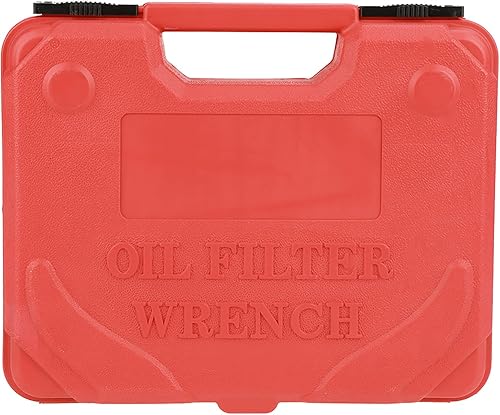 Miniatura 5 de Ejoyous Juego de llaves universales de tapa de filtro de aceite de 11 piezas con estuche de transporte portátil para reparación de automóviles