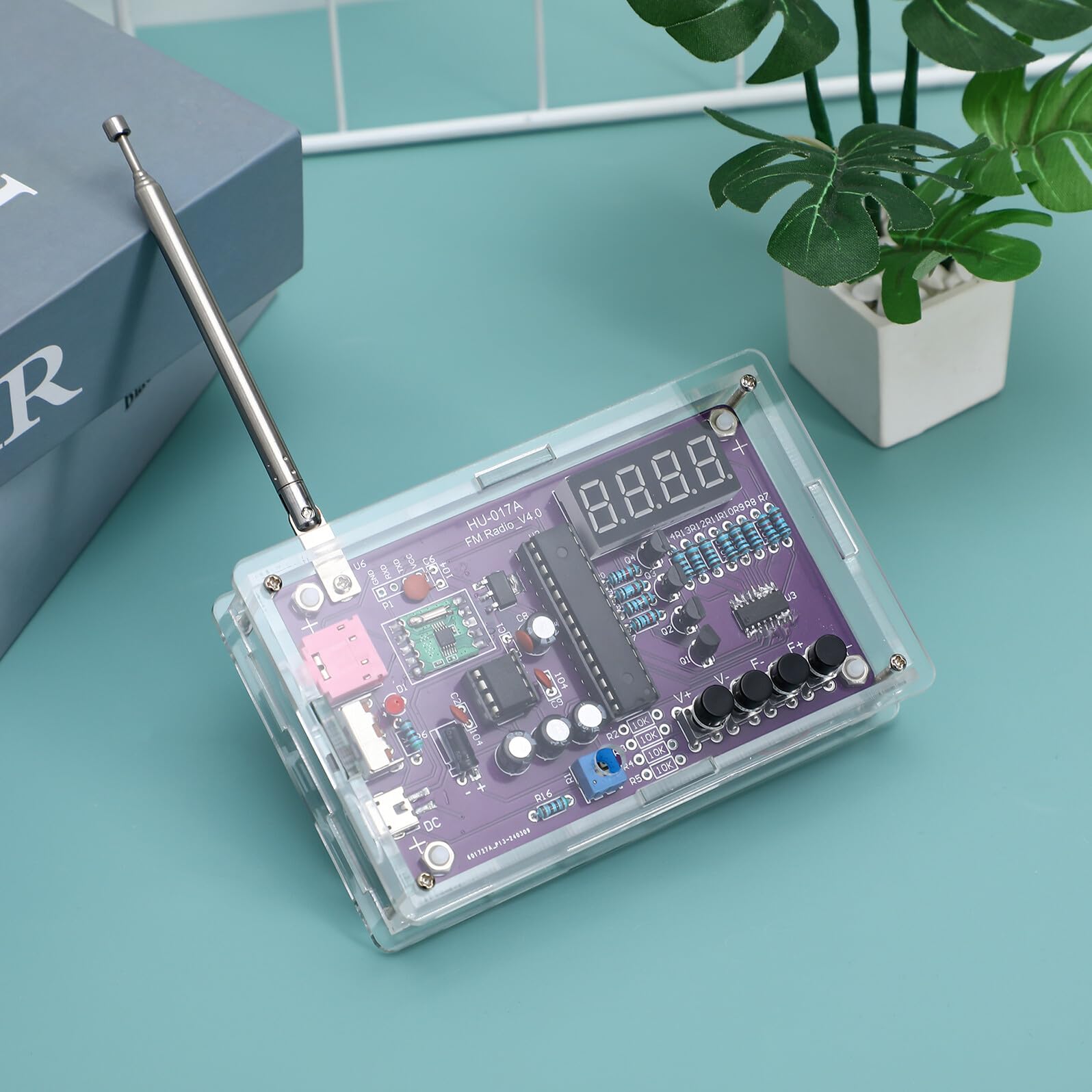 Funkbausatz Lötset Fm für Elektronikprojekte und Anfänger