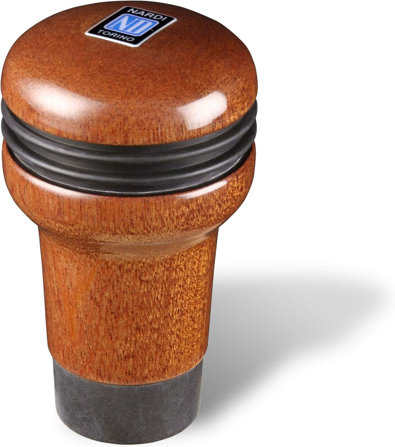 Personal Nardi Gear Shift (Shifter) Knob - Evolution - Mahogany Wood - Part # 3200.00.5000