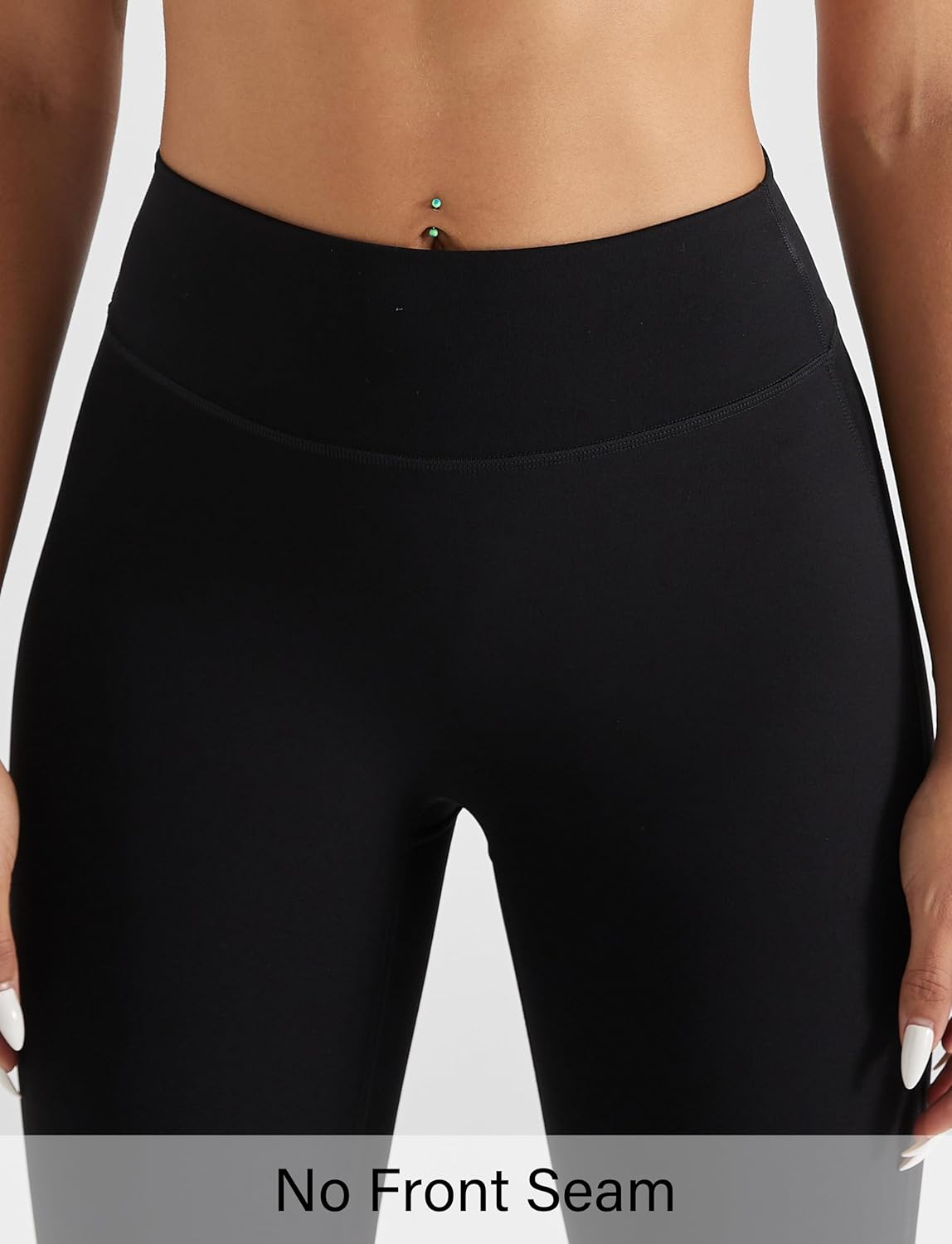 TomTiger Flare Leggings for Women Bootcut Yoga Pants with Tummy Control High-Waisted and Wide Leg - Image 3