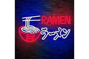 Ramen Neon Sign: Illuminate Your Space with Japanese Noodle Charm